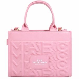New Marc Jacobs The Tote Bag Monogram Pink Medium Purse Handbag